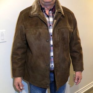 britches brown leather jacket